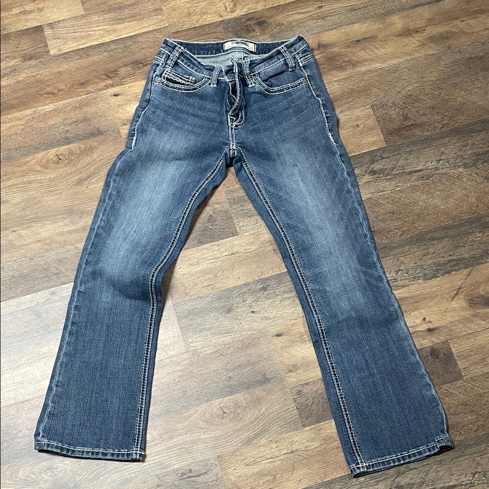 Classic Women's Midwash Blue Jeans 24x30